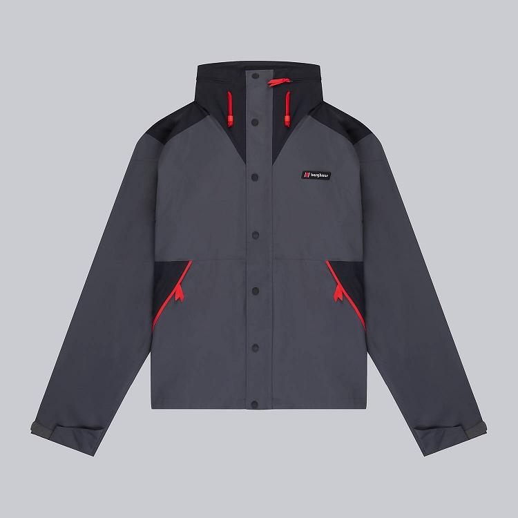 Dámska Nepremokavá Bunda Berghaus Gore Tex Mayeurvate Siva Čierne Slovensko 5781BWMOL